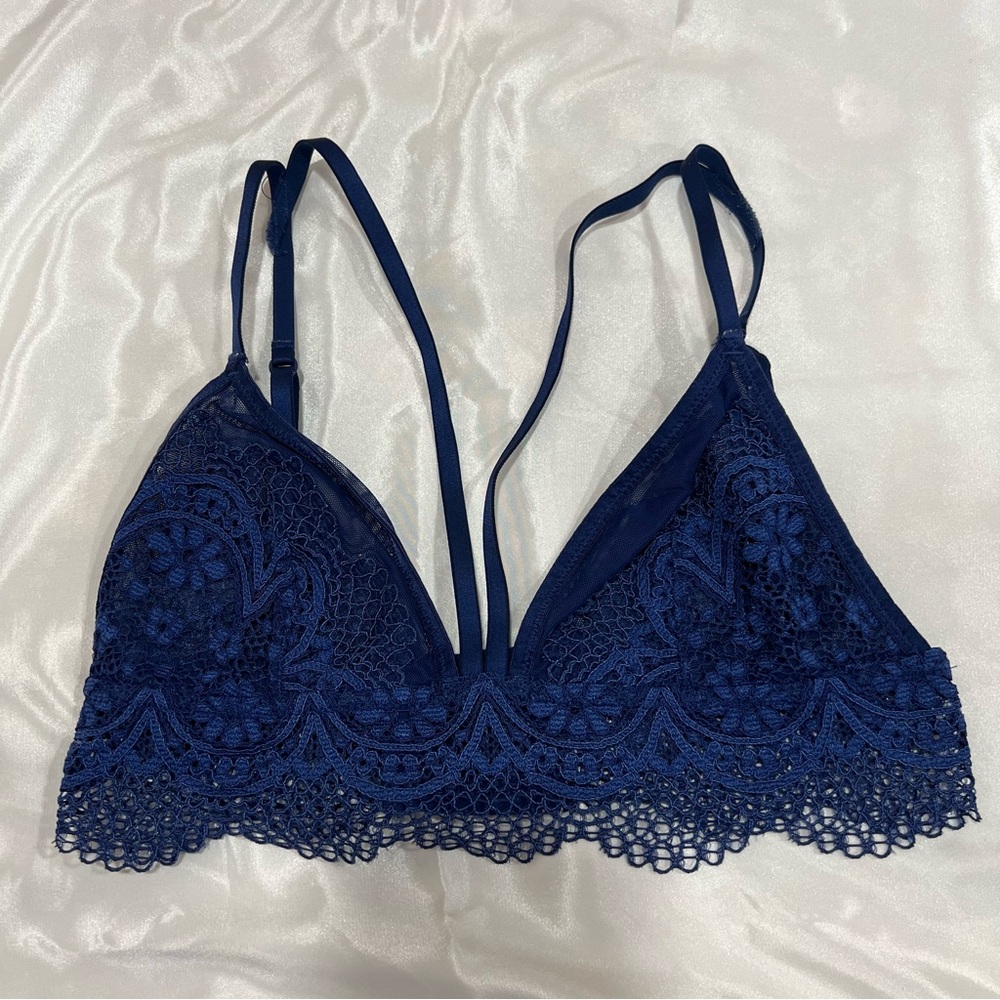 PINK lace bralette